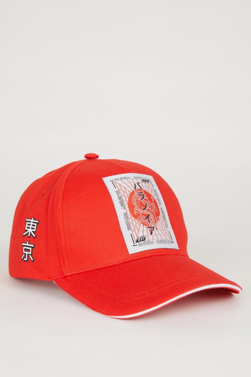 DeFacto Red Boy Boy Cotton Hat Casual - Image 3
